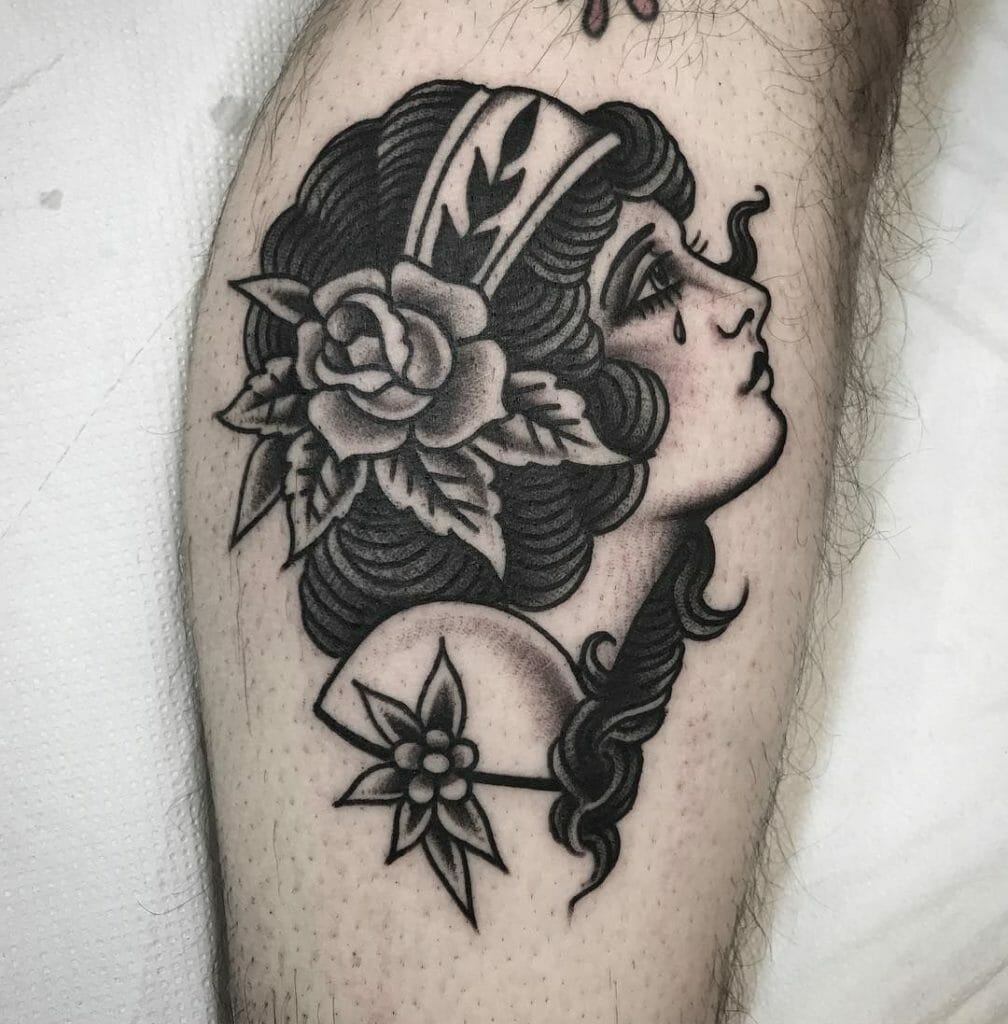 Black Gypsy Symbolism Tattoo