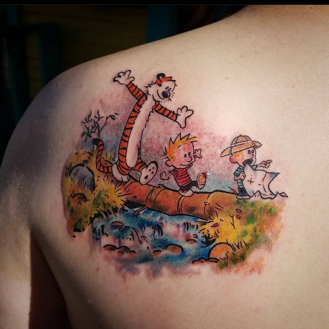 Calvin And Hobbes Tattooss