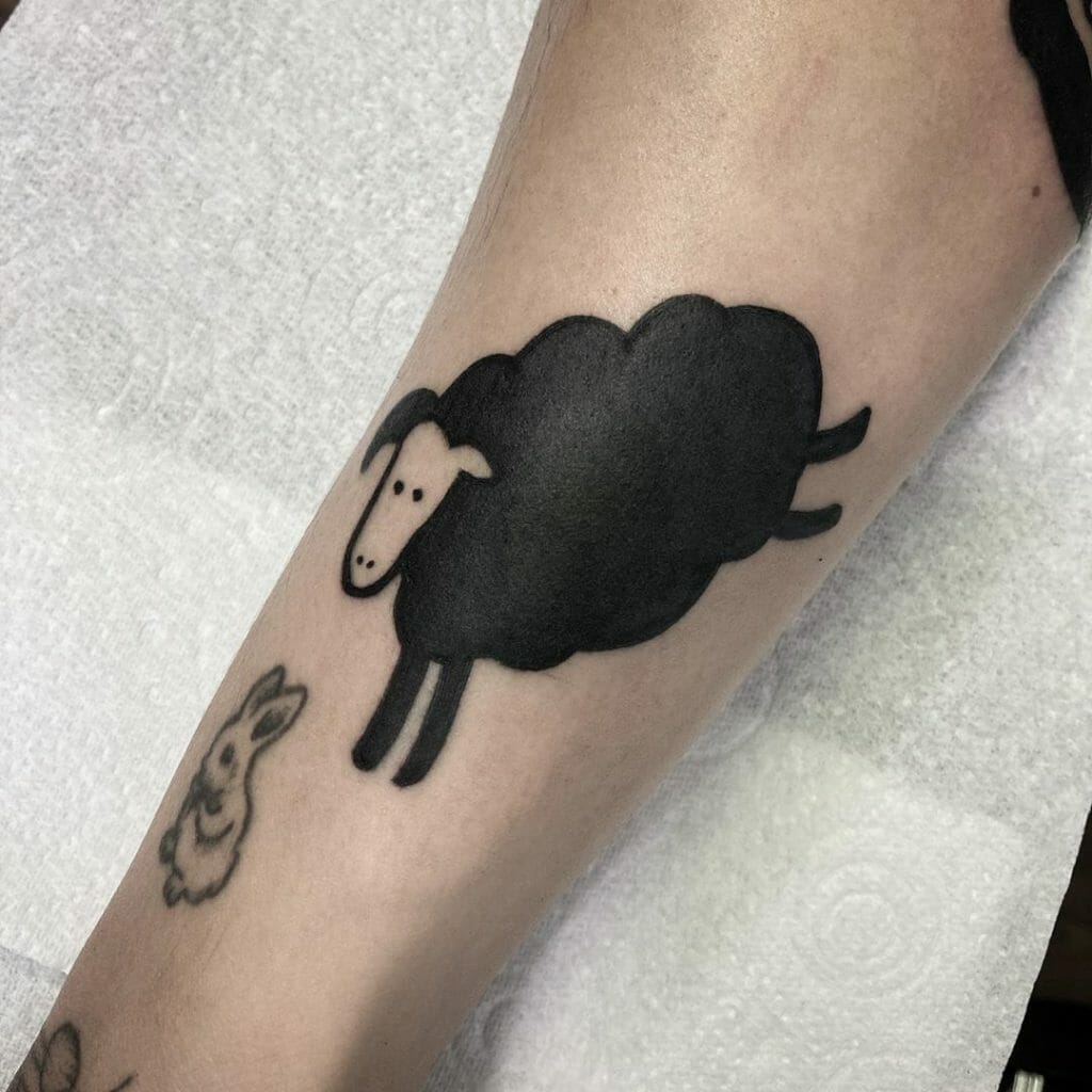 101 Amazing Black Sheep Tattoo Designs You Need To See! - Outsons