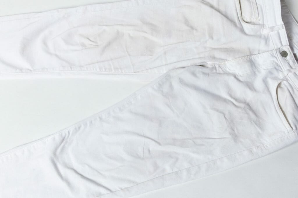 Clean White Pants