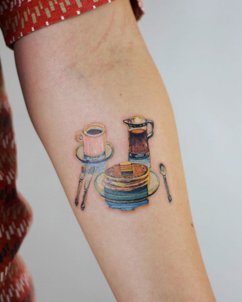 Coffee Cup For Breakfast Tattoo Ideas Outsons