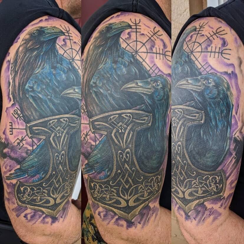 Epic Tattoos Of Vikings Norse Symbol