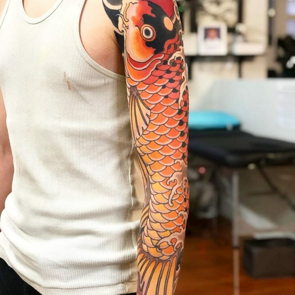Yakuza Koi Fish Tattoo
