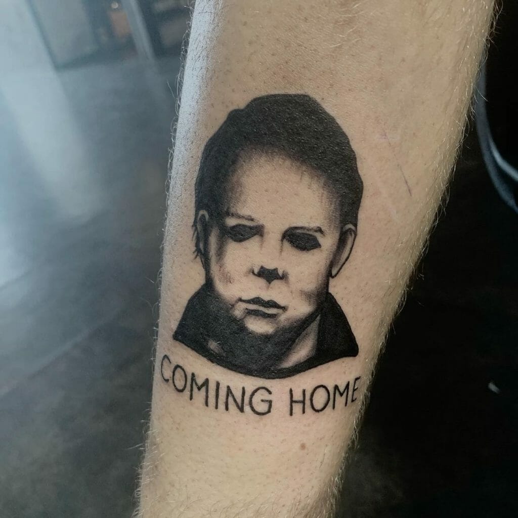 Grim Michael Myers Tattoo