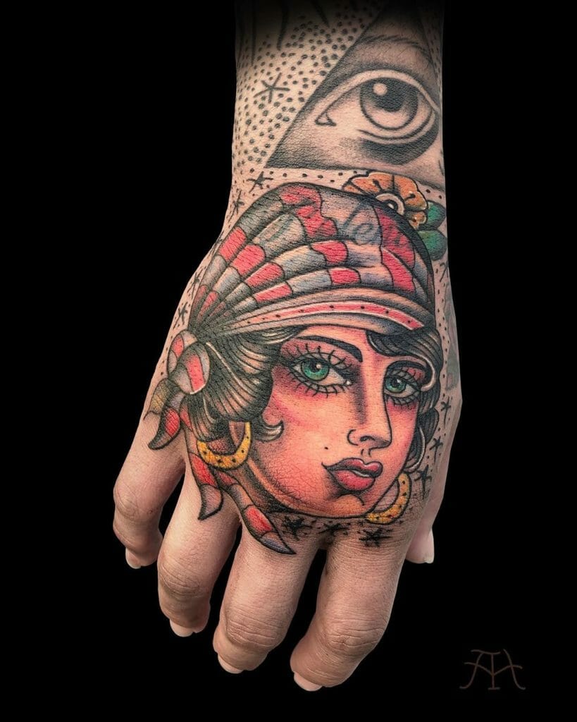 Gypsy Tattoos Arm Design