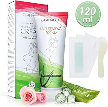 Hair Removal Cream- GLAMADOR Premium Painless Depilatory Cream