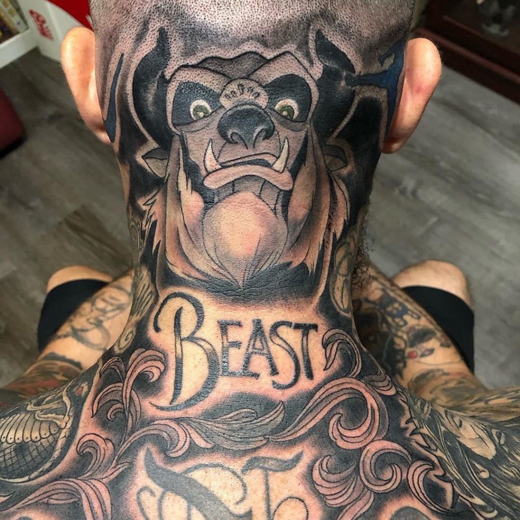 Incredible The Beast Tattoo