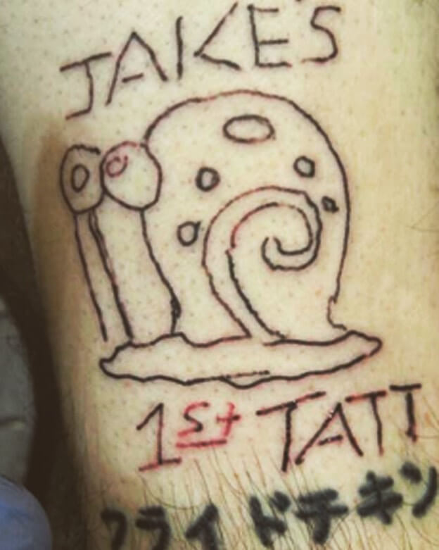 Jake’s First Tattoo