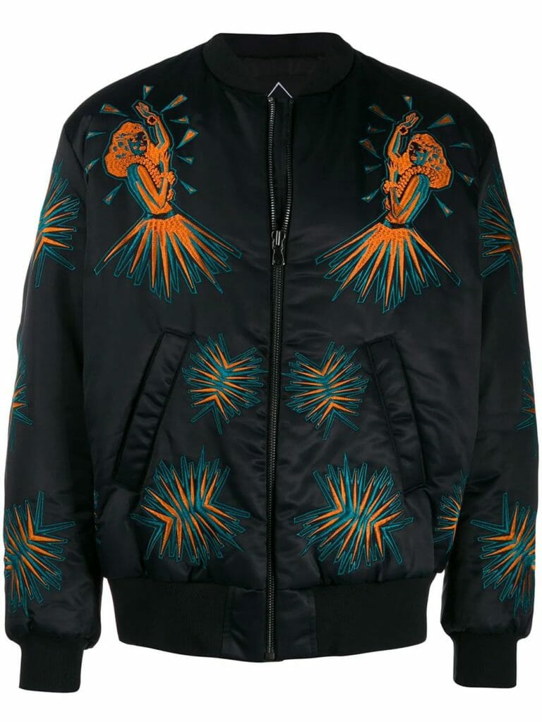 Mauna Kea embroidered bomber jacket