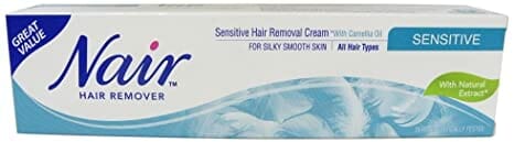 Nair Sensitive Hair Removal Cream 80ml (Pack Of 6)