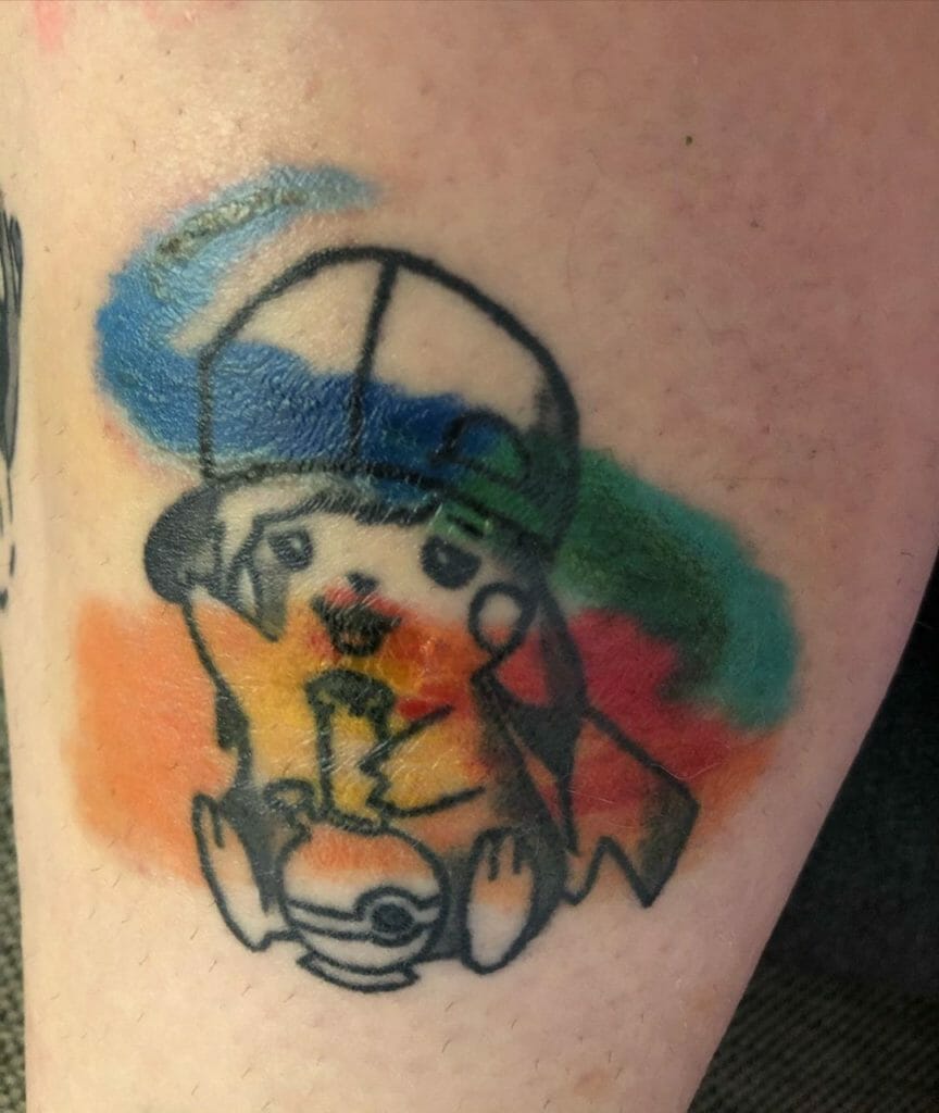 Pokemon Rapper Tattoos