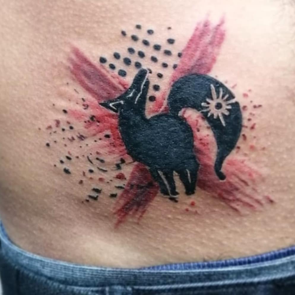 Red X Fox’s Sin Tattoo Design