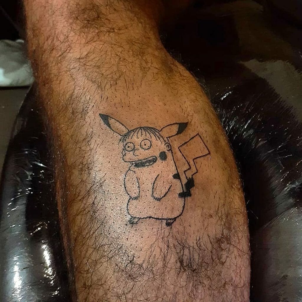 Simpsons Style Pokemon Tattoos