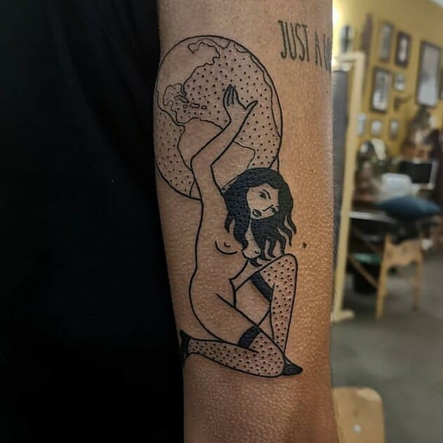Strong Woman Like Atlas Tattoo 1 Outsons