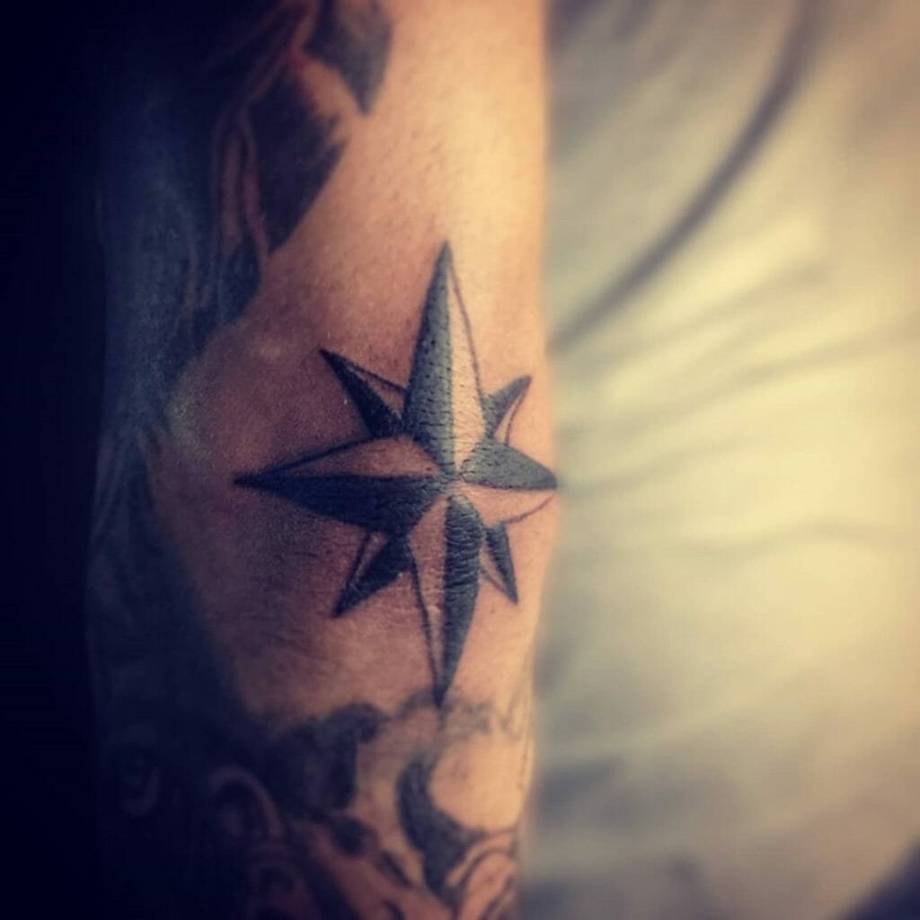 Stylized Stars Tattoo