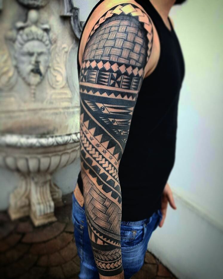 Tattoo Life Dedication Roman Reigns Tattoo Template Polynesian Design