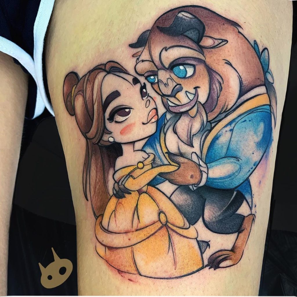 True Beauty Disney Tattoo
