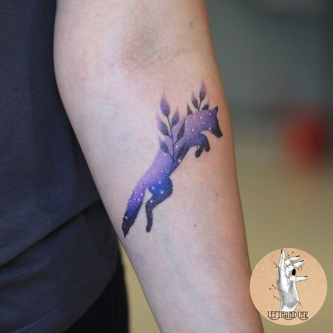 Unique Violet Tattoo