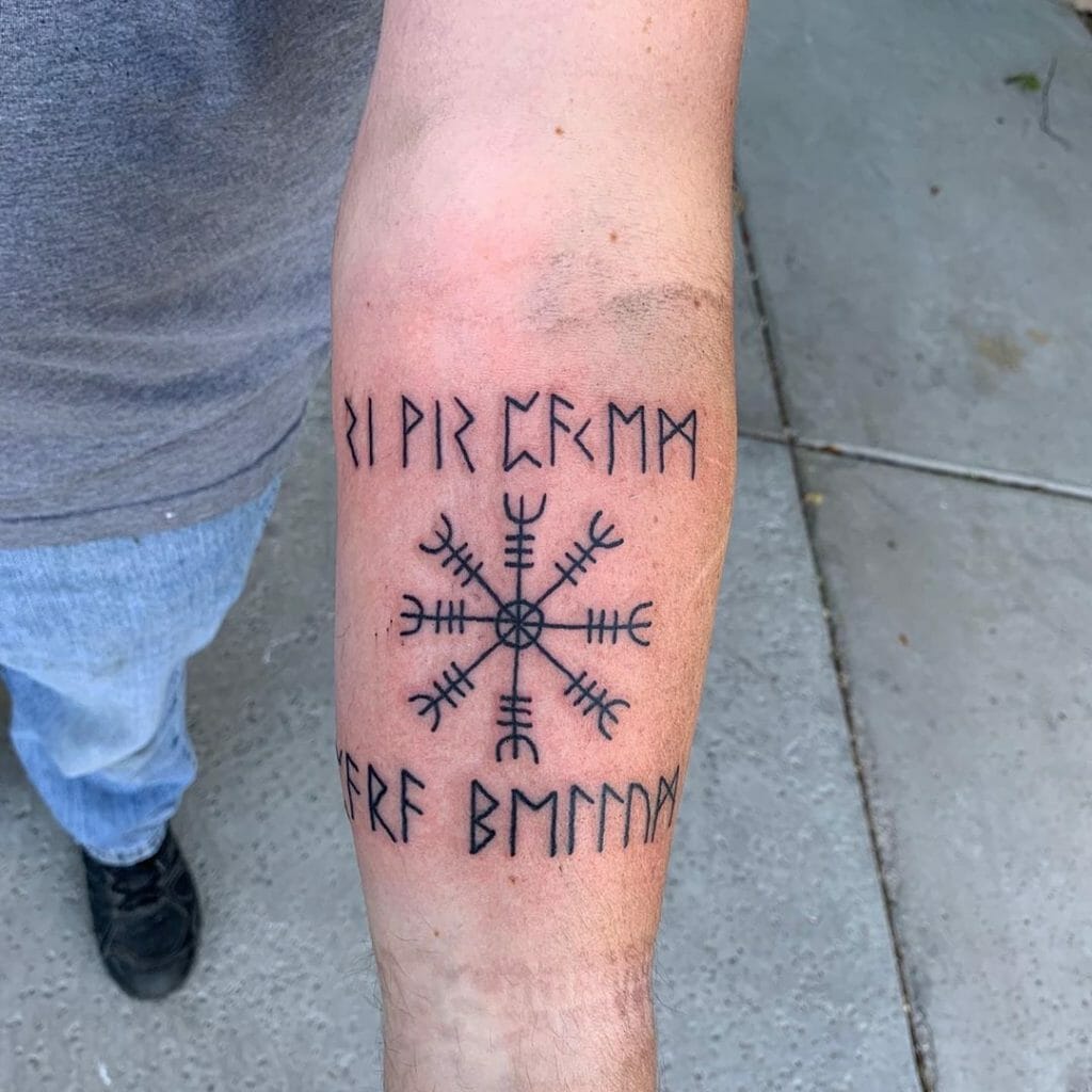 Viking Ink Work For Men Si Vis Pacem Para Bellum Tattoo