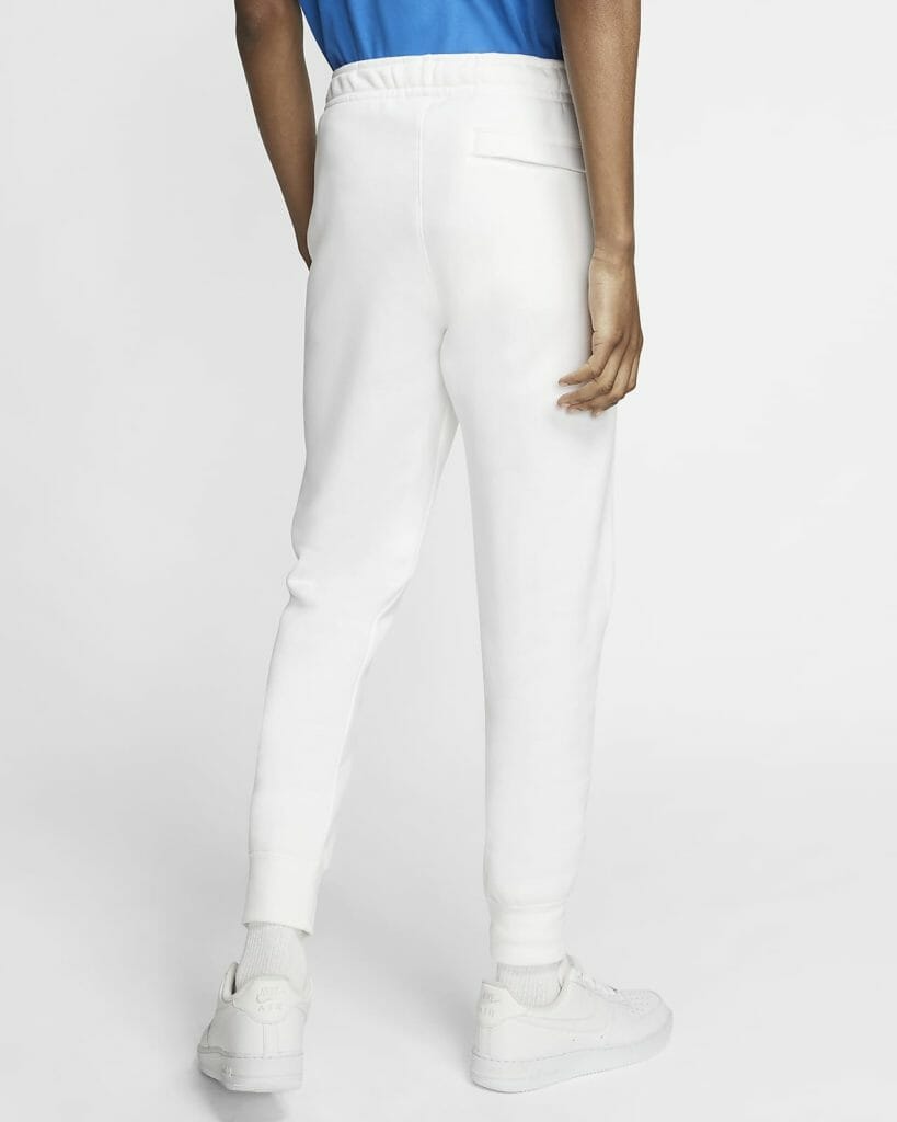 White tracksuit bottoms