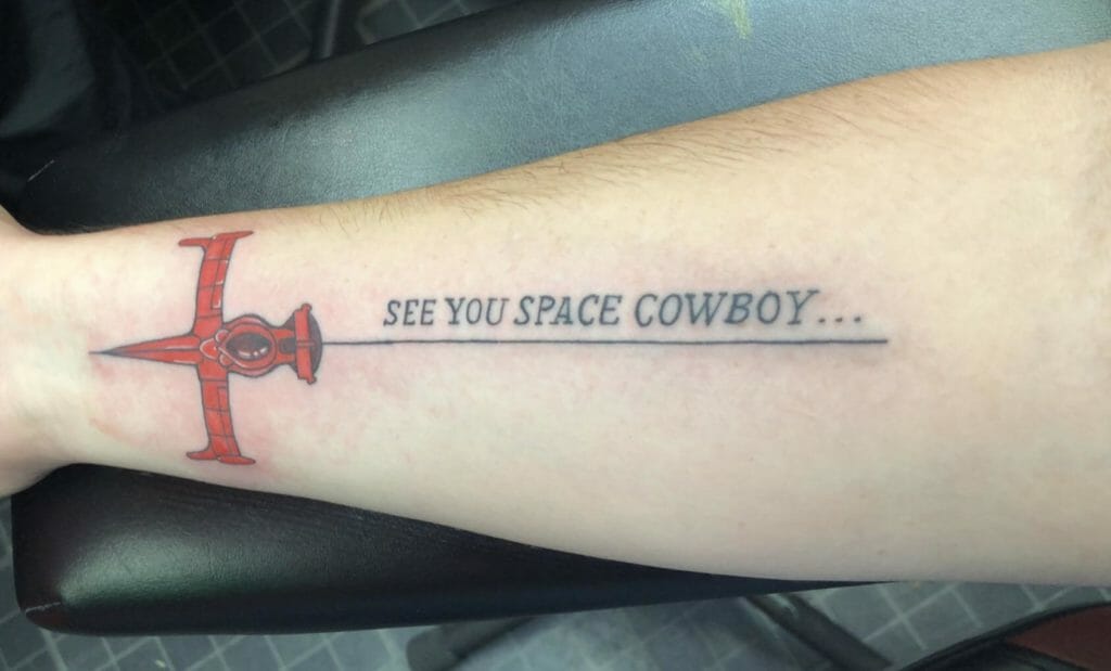 cowboy bebop tattoo