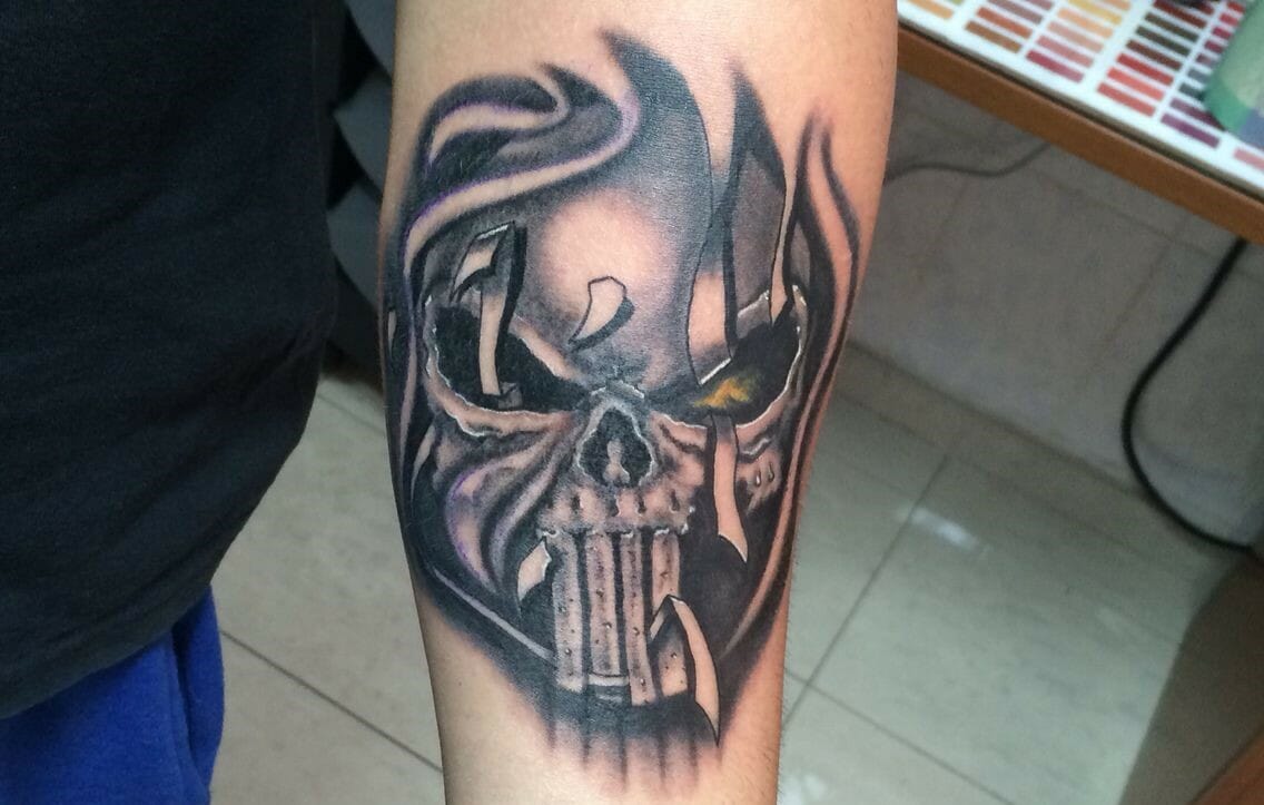 101 Amazing Punisher Tattoo Designs You Need To See! - Outsons