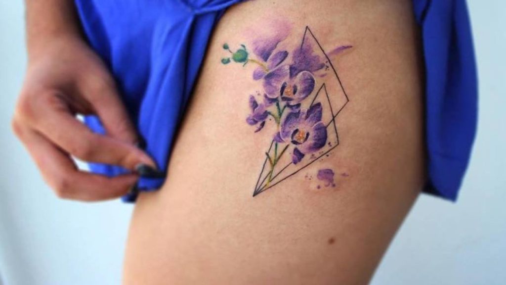 violet tattoo ideas