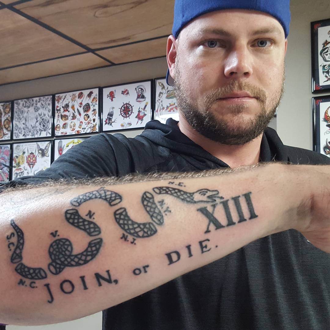 101 Best Join Or Die Tattoo Ideas You Need To See!