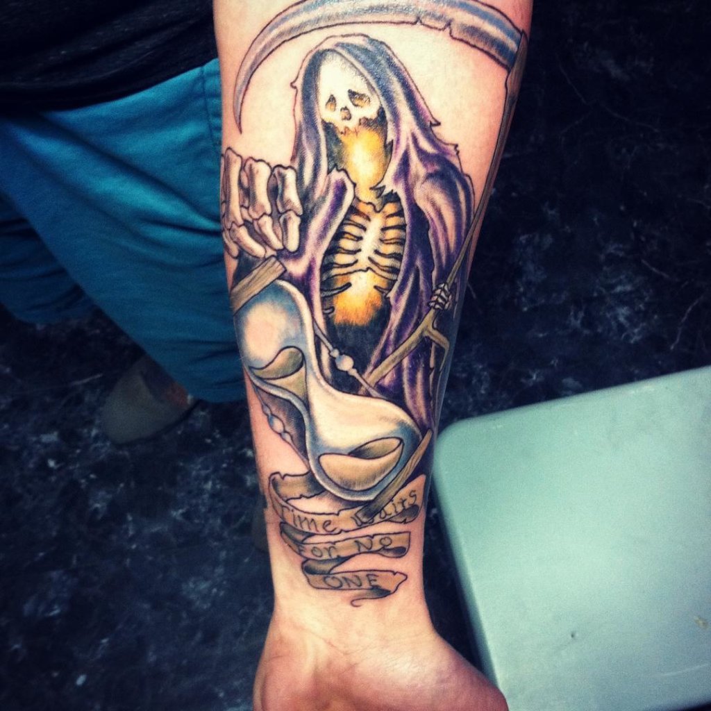 angel of death tattoo