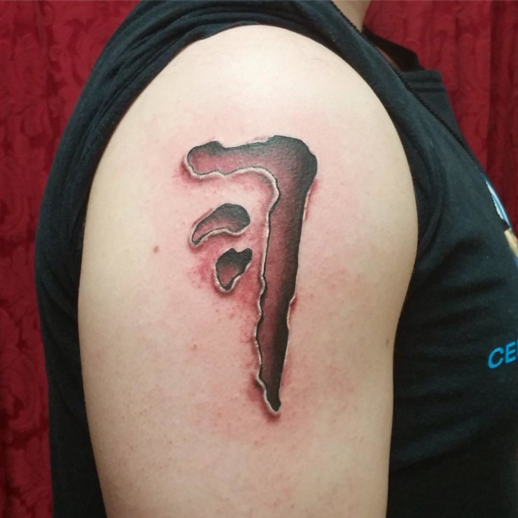 mark of cain tattoo