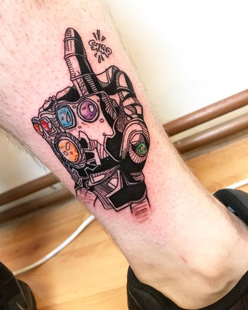 infinity gauntlet tattoo