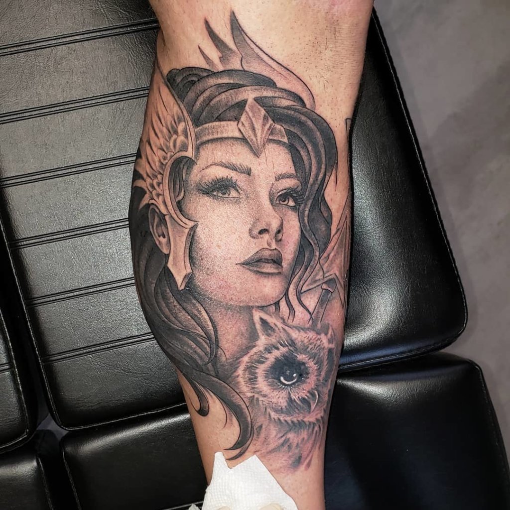 101 Amazing Athena Tattoo Ideas You Need To See! | Outsons | Men's