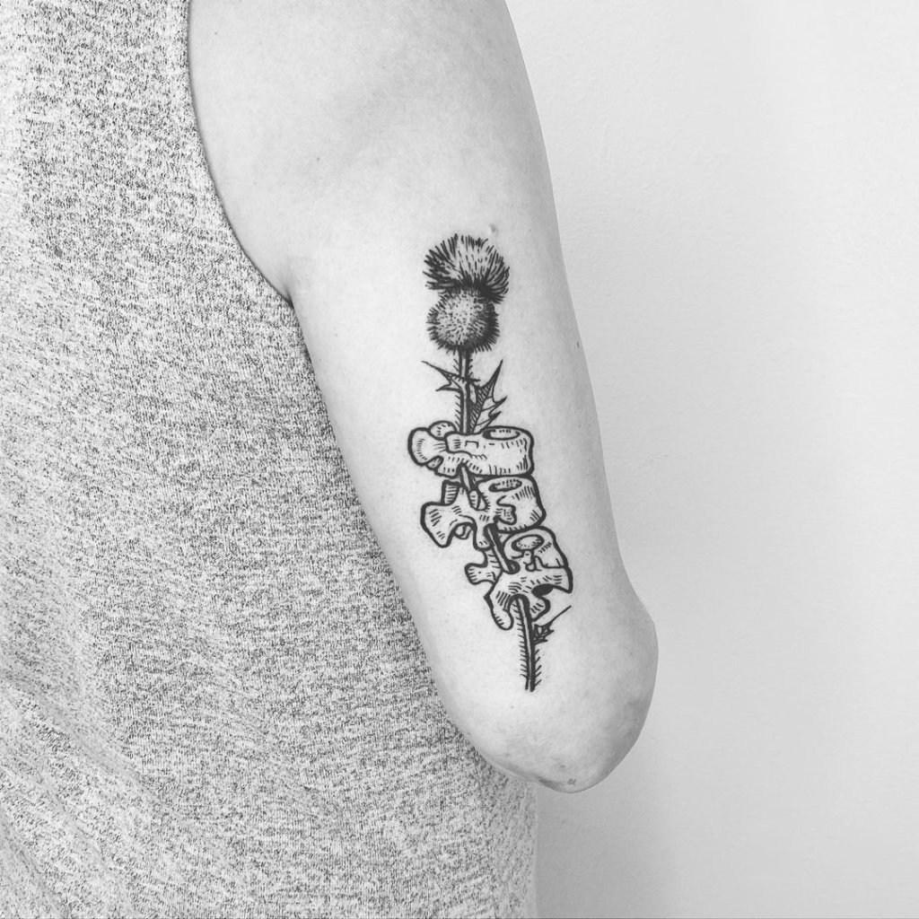 thistle tattoo
