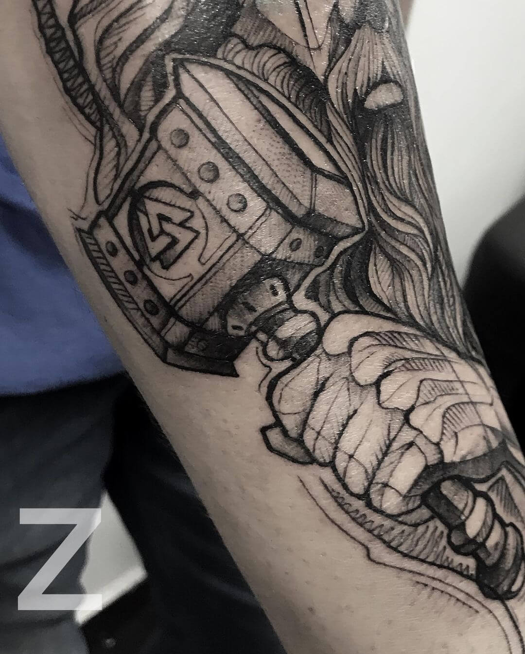 101 Amazing Thor Tattoo Ideas You Need To See! | Outsons | Men's