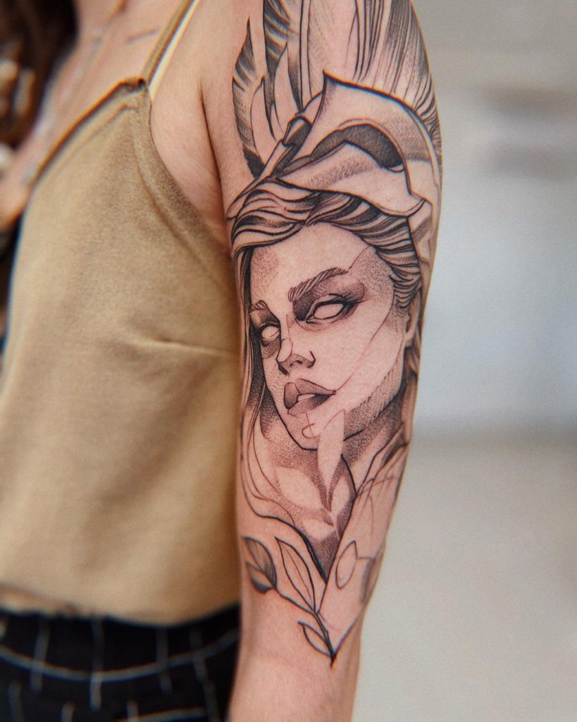 101 Amazing Athena Tattoo Ideas You Need To See! 