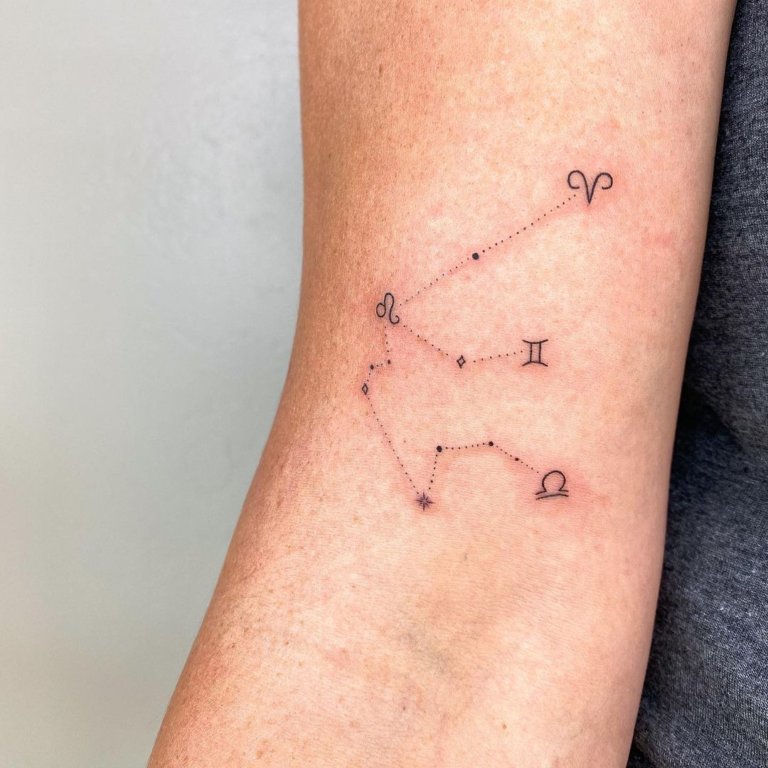 101 Amazing Constellation Tattoos For 2024!