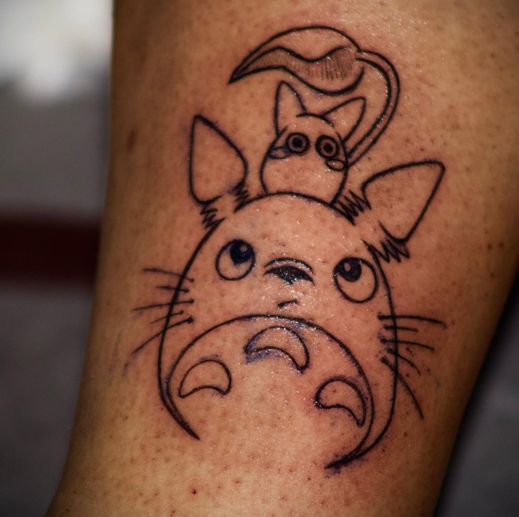 totoro tattoo