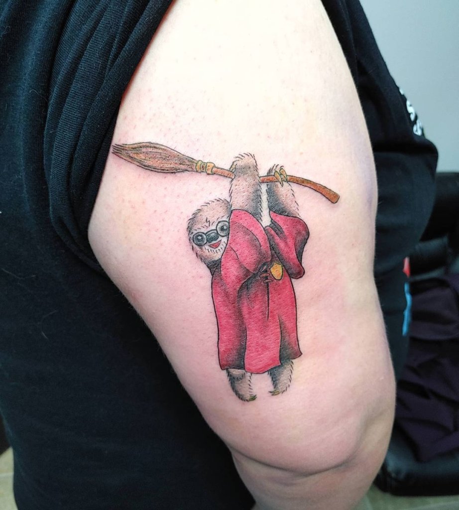 Take Things Slow with 40 Charming Sloth Tattoos