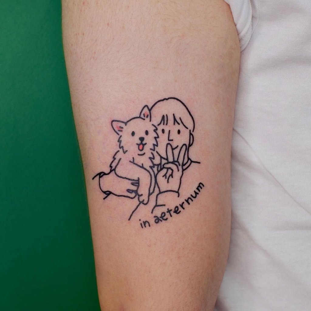 Animal Inspired Korea Tattoo Design
