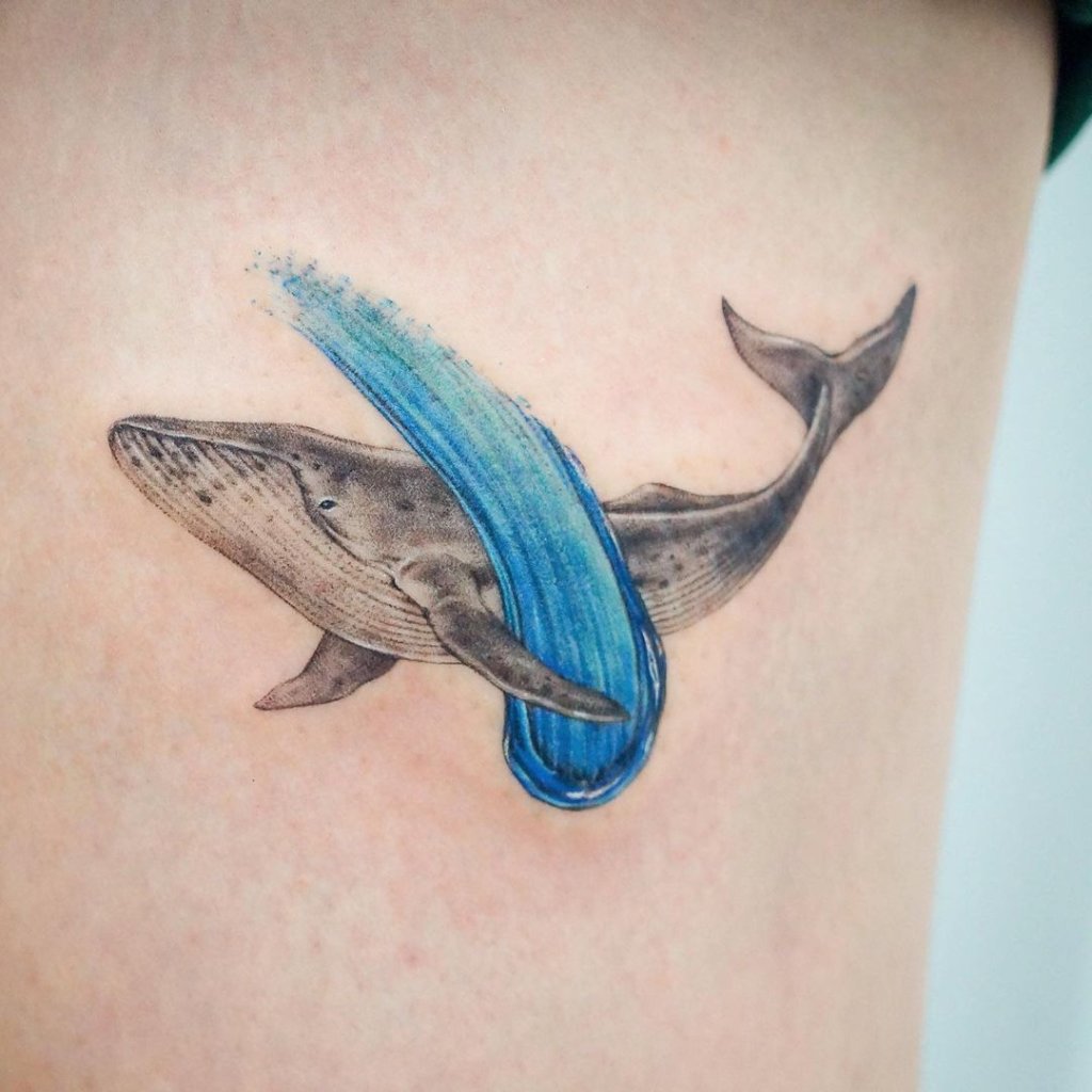 Blue Whale Korea Tattoo Ideas