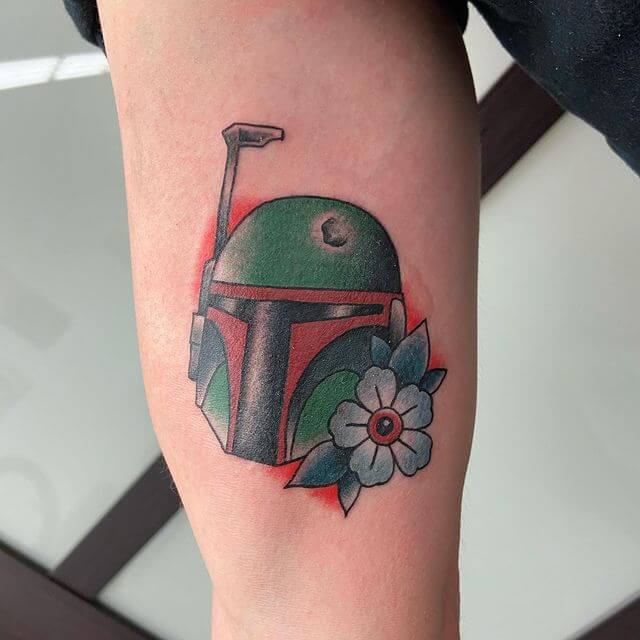 Small And Detailed Boba Tattoo