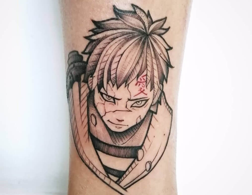 7. "Naruto" and "Gaara" redemption tattoo - wide 8