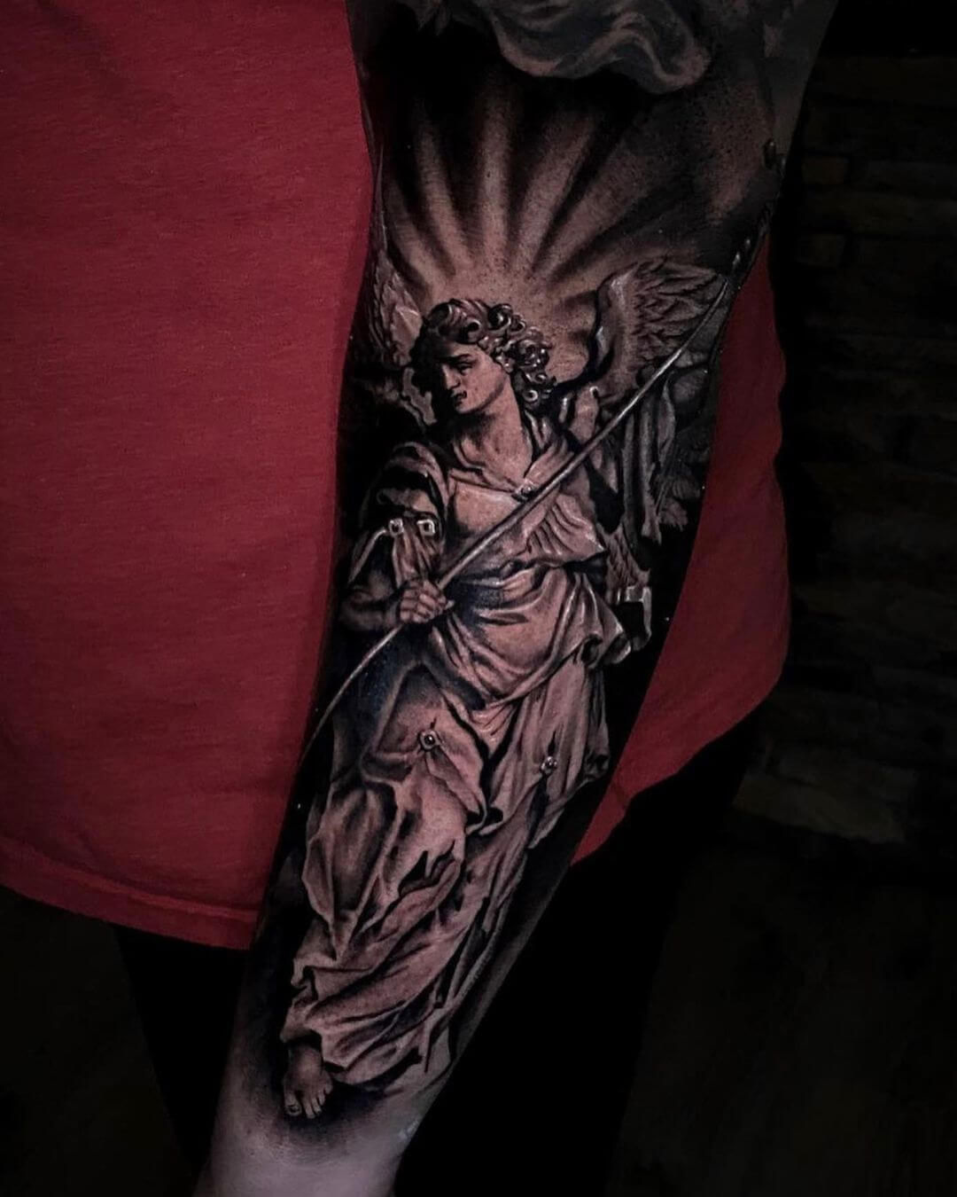 100+ Inspiring Archangel Tattoos For Men [2024 Edition] - Outsons