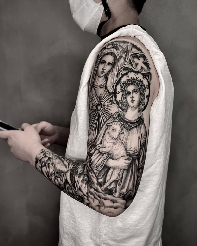 Sleeve Inspired Archangel Tattoo