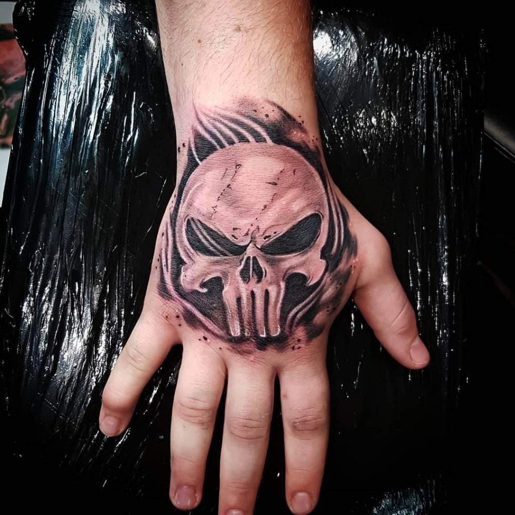 101 Best Punisher Skull Tattoo Ideas You Need To See! - Outsons