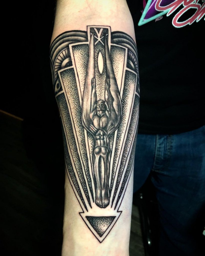 101 Amazing Art Deco Tattoo Ideas You Need To See! | Outsons | Men's