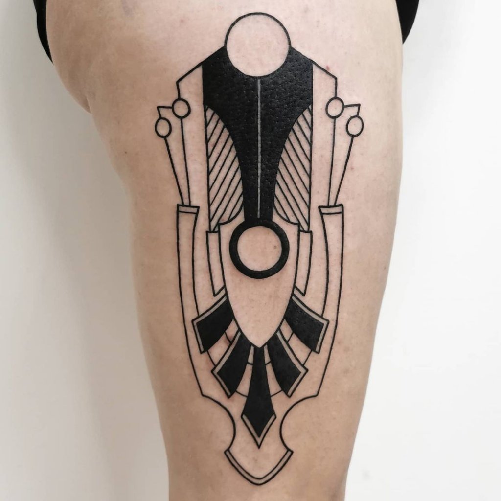 101 Amazing Art Deco Tattoo Ideas You Need To See! | Outsons | Men's ...