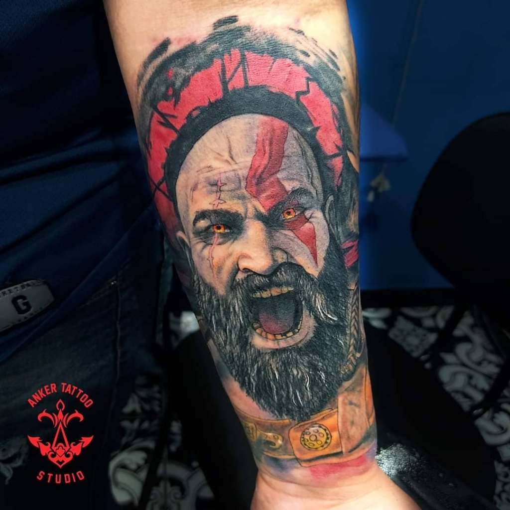 god of war tattoo