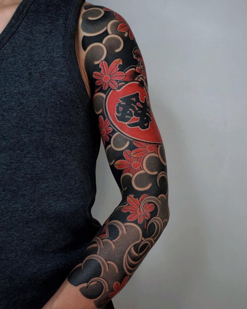 Cherry Blossom Tattoo On Arm