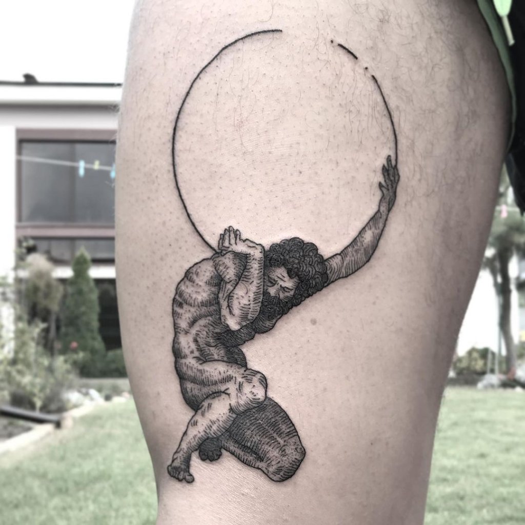 Different & Unique Sisyphus Tattoo